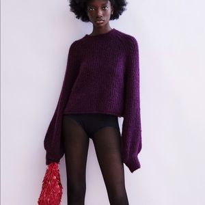 Zara Cropped Sweater